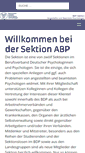 Mobile Screenshot of bdp-abp.de