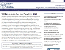 Tablet Screenshot of bdp-abp.de